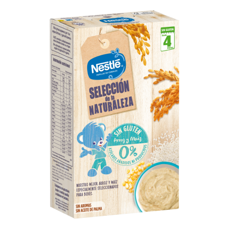 Comprar NESTLÉ SELECÇÃO DA NATUREZA ARROZ E MILHO 330G