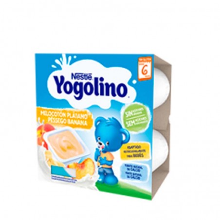 Comprar NESTLÉ YOGOLINO MELOCOTÓN Y PLÁTANO 4 X 100 G