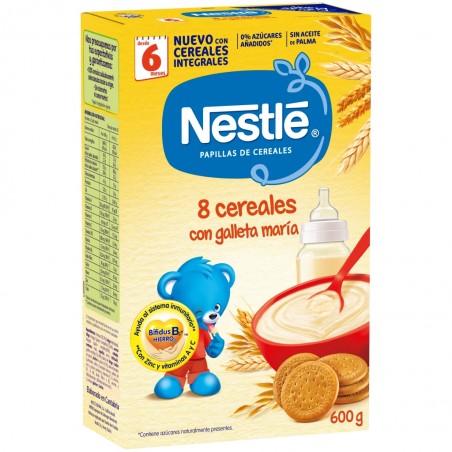 Comprar NESTLE PAPA 8 BISCOITOS DE CEREAIS MARIA