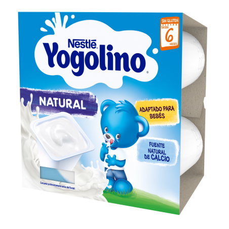 Comprar NESTLE YOGOLINO SABOR NATURAL 4 x 100 G