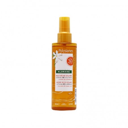 Comprar ÓLEO SOLAR SECO POLIESTER SPF 30 200 ML