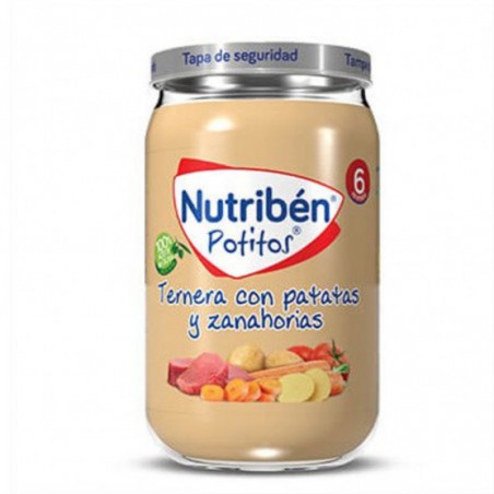 Comprar NUTRIBEN POTITO TERNERA COM BATATAS E CENOURAS 235 G