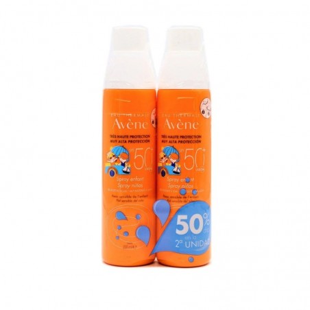 Comprar AVÈNE DUPLO SPRAY PARA CRIANÇAS SPF 50+ 2 X 200 ML