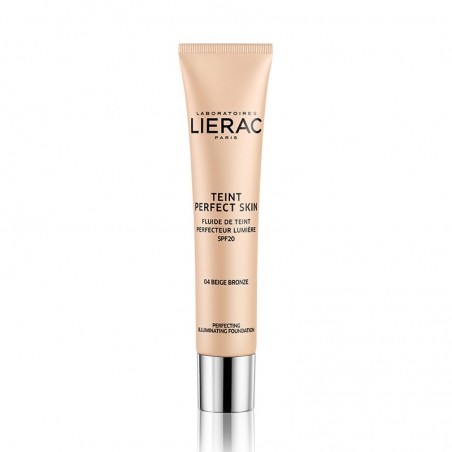 Comprar LIERAC DERMO MAQUILHAGEM FLUIDO DE APERFEIÇOAMENTO DE BRONZE BEGE ILUMINANTE SPF 20 30 ML