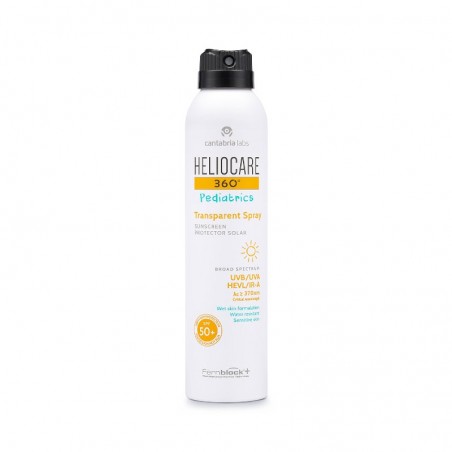 Comprar HELIOCARE SPRAY TRANSPARENTE PEDIÁTRICO 360º SPF 50+ 200 ML