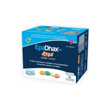 Comprar EPADHAX KIDS 550mg. 80cap.