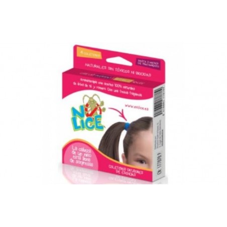 Comprar NO LICE scrunchie 4pcs preto/preto antipiolhos.