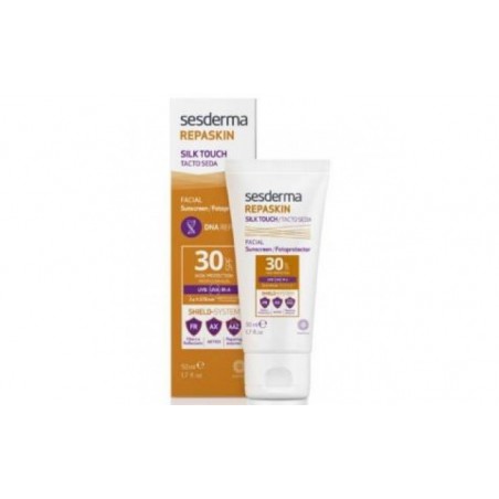 Comprar REPASKIN fotoprotector SPF30 toque de seda facial 50m