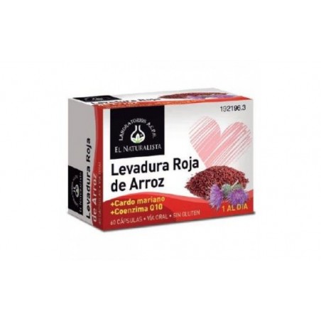 Comprar LEVADURA ROJA DE ARROZ- Q10-cardo mariano 60cap.