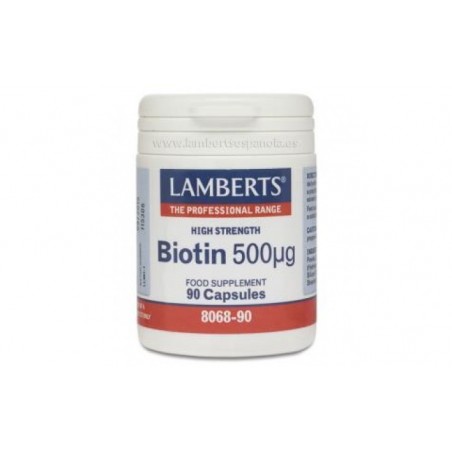 Comprar BIOTIN 500 mcg. Tampa 90.