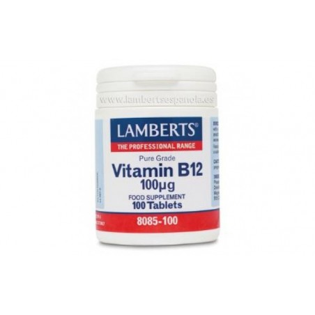 Comprar VITAMIN B12 100 mcg. 100 tabs.