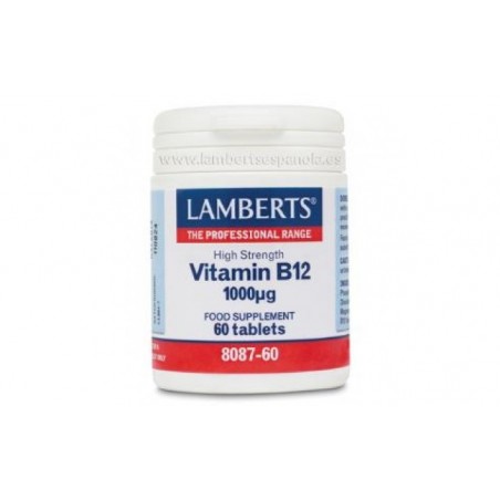 Comprar VITAMINA B12 1.000 mcg. 60 comp.