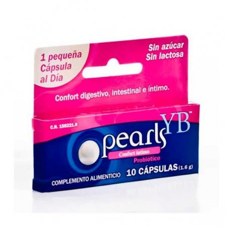 Comprar PÉROLAS YB CUIDADOS ÍNTIMOS 10 CAPS