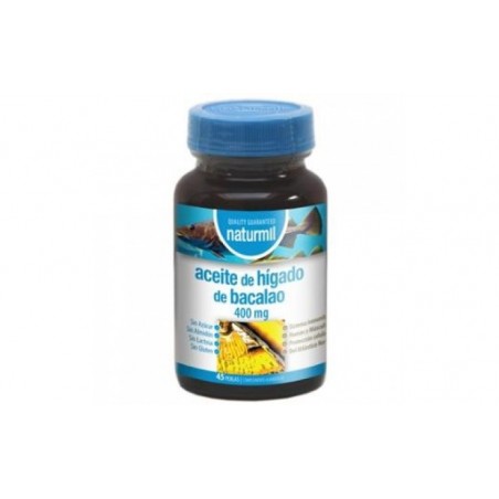 Comprar ACEITE DE HIGADO DE BACALAO 400mg. 45perlas