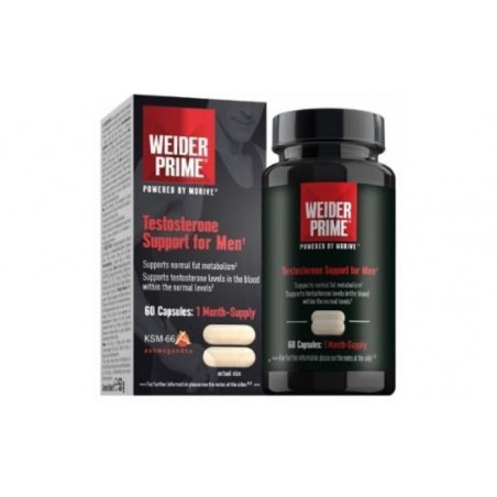 Comprar WEIDER PRIME testosterona masculina 60cap.