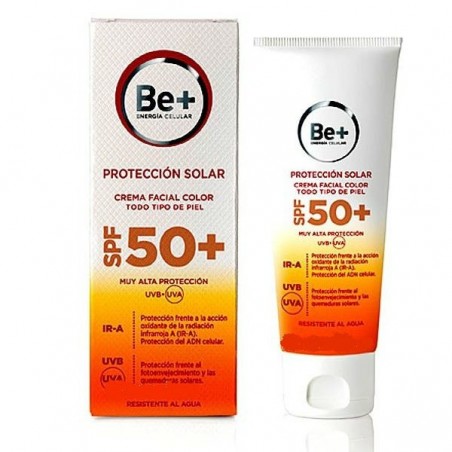 Comprar BE+ FOTOPROTECTOR SPF 50+ COR CREME FACIAL 50 ML