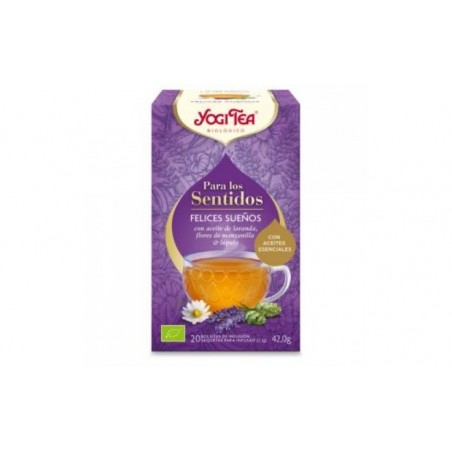 Comprar YOGI TEA FELIZES SONDAGENS para os sentidos 20inf.