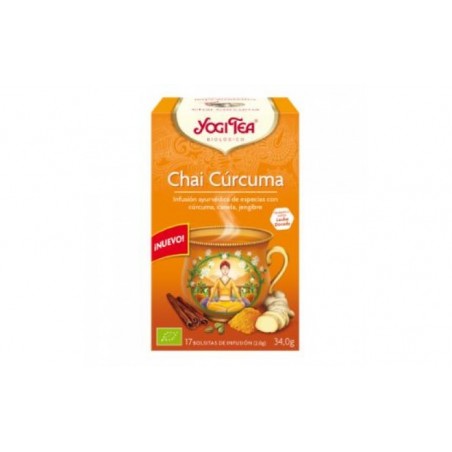 Comprar YOGI TEA CHAI CURCUMA 17infusões