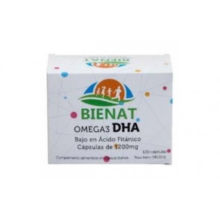 Comprar BIENAT DHA OMEGA 3 1000mg. 120cap.