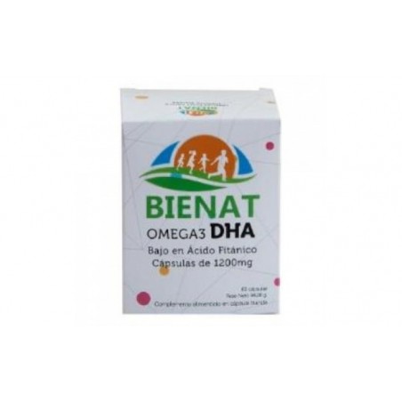 Comprar BIENAT DHA OMEGA 3 1200mg. 60cap.