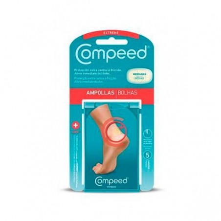 Comprar COMPEED AMPOLAS MÉDIA EXTREMA 5 PCS