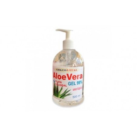 Comprar ALOE VERA GEL com prata coloidal 500ml.