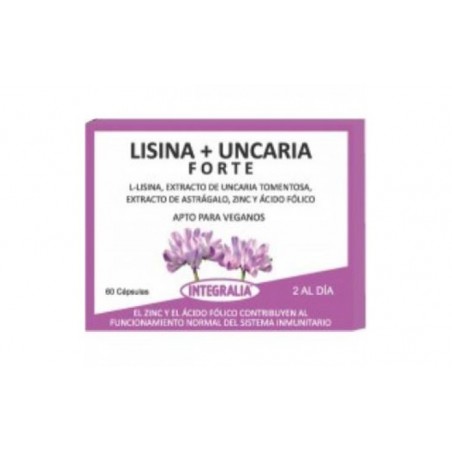 Comprar LYSINE UNCARIA FORTE 60cap.