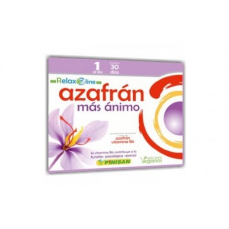 Comprar AZAFRAN MAS ANIMO 30cap.