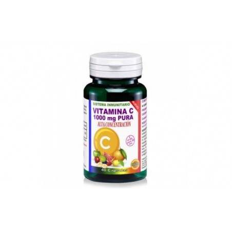 Comprar VITAMINA PURA C 1000mg. 40cap.