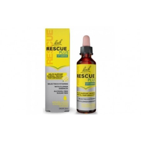 Comprar RESCUE REMEDY PLUS vitaminas F.B. conta-gotas 20ml.