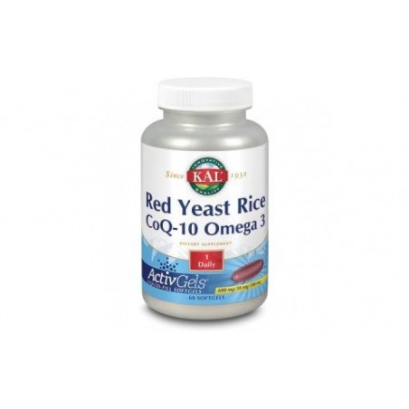 Comprar KAL RED RICE - Q10 - OMEGA 3 60pearls