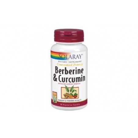 Comprar BERBERINA - CURCUMA 600mg. 60cap.