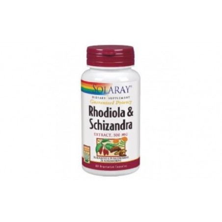 Comprar SCHIZANDRA - RHODIOLA 500mg. 60cap.veg