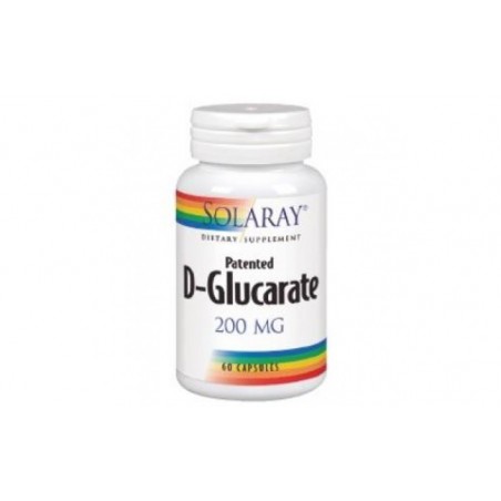 Comprar D-GLUCARATE CALCIUM 200mg 60cap.