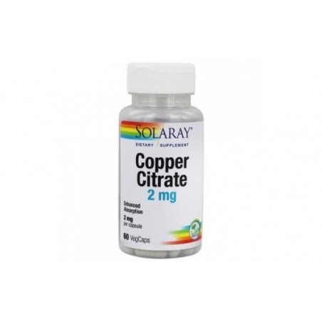 Comprar COPPER CITRATE 2mg. 60cap.veg