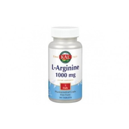 Comprar KAL L-ARGININA 1000mg. 30comp.