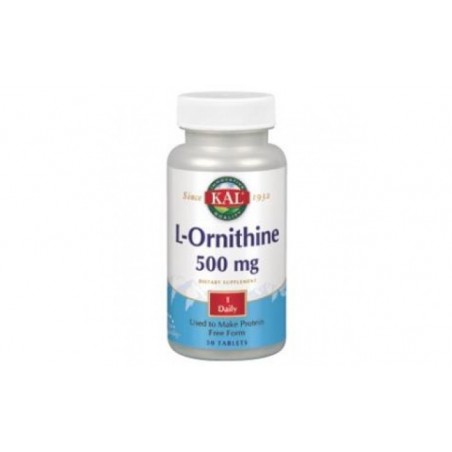 Comprar L-ORNITINE 500mg. 50comp.