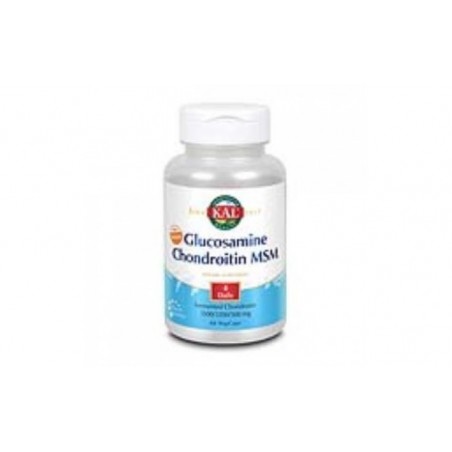 Comprar GLUCOSAMINE/CHONDROITIN/MSM vegan 60cap.