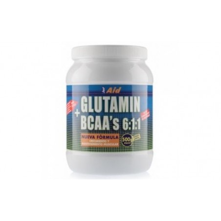 Comprar GLUTAMIN BCAA sabor neutro 500g.