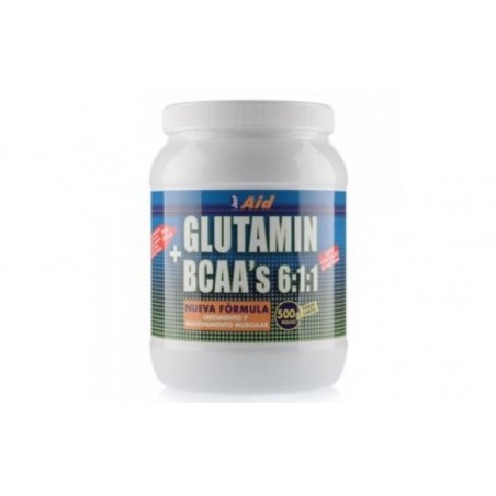 Comprar GLUTAMIN BCAA sabor limão 500gr.