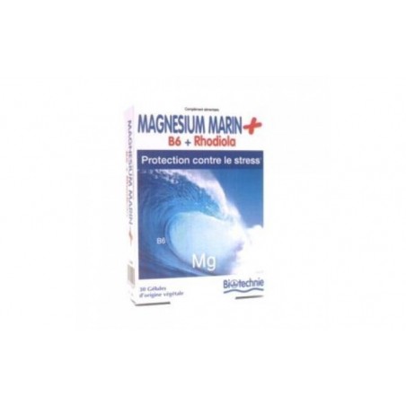 Comprar MARINE MAGNESIUM B6 rhodiola 30cap. BIOTECHNIE