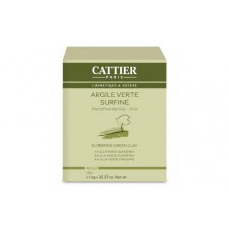 Comprar SUPERFINE GREEN CLAY 1kg.