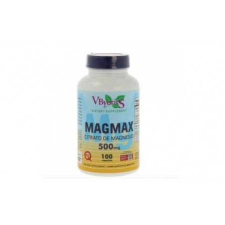 Comprar Citrato de magnésio MAGMAX 500mg. 100cap.