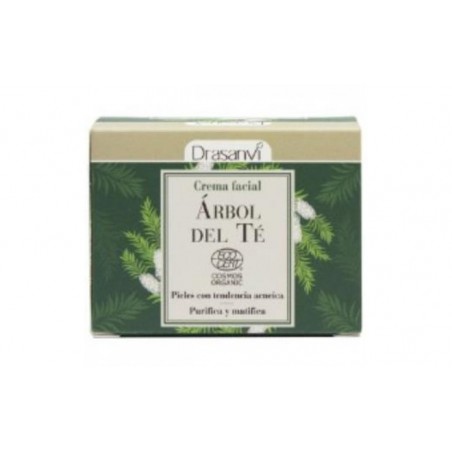 Comprar Creme facial de árvore de chá 50ml. ECOCERT ORGÂNICO