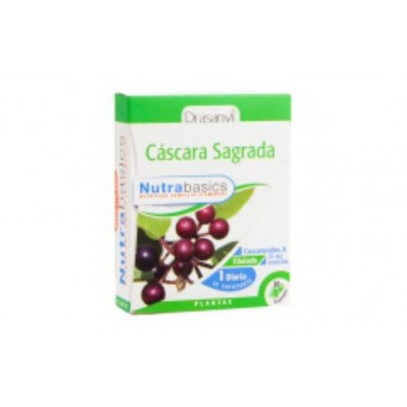 Comprar NUTRABÁSICA CASCARA SAGRADA SAGRADA 30caps.