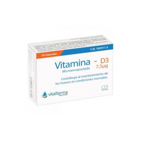 Comprar VITAMIN D3 30cap.