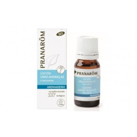 Comprar AROMADERM unhas orgânicas fongiarom-amarelas 10ml.