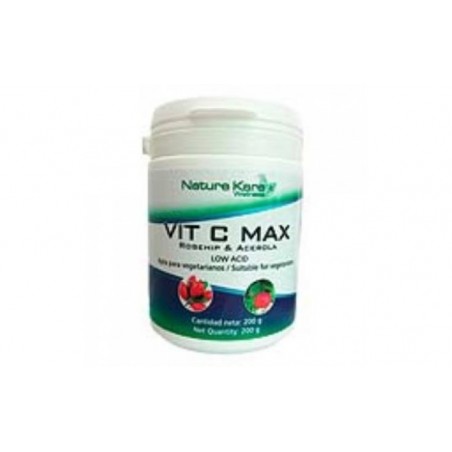 Comprar VITAMINA C Pó MAX 200gr.