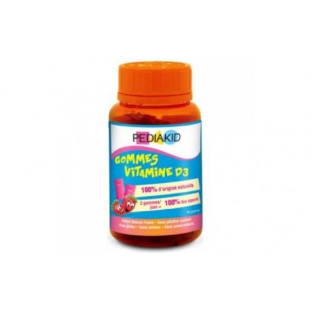 Comprar PEDIAKID GOMINOLAS vitamina D3 60gummies