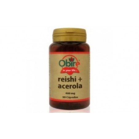 Comprar REISHI E ACEROLA 400mg. 90cap.